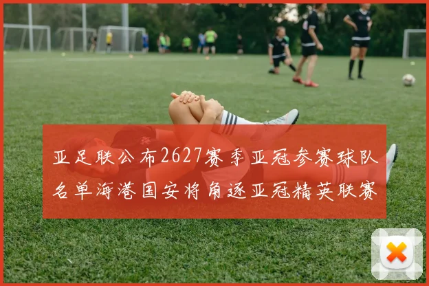 亚足联公布2627赛季亚冠参赛球队名单海港国安将角逐亚冠精英联赛